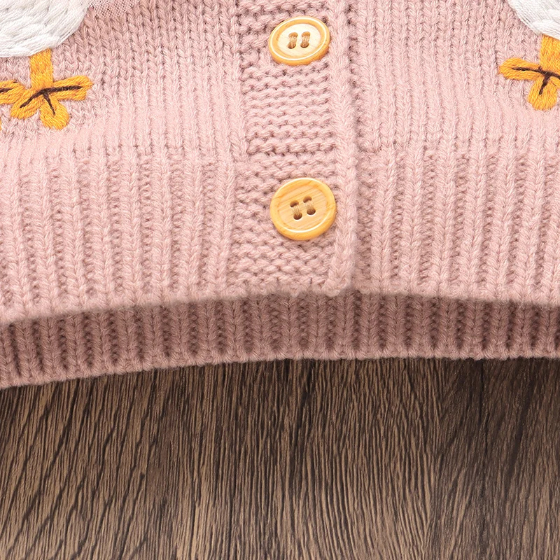Adorable Duck-Themed Baby Knit Cardigan – Cozy Coat for Newborns & Toddlers