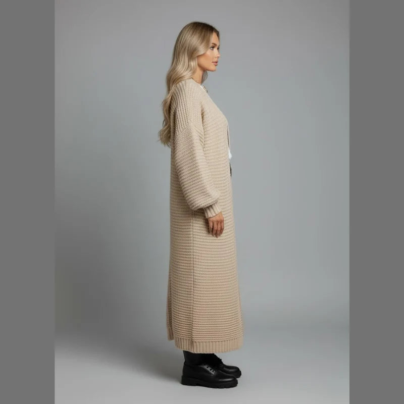 Women’s Everyday Long Sleeve Knit Cardigan – Casual Open Front Layering Sweater
