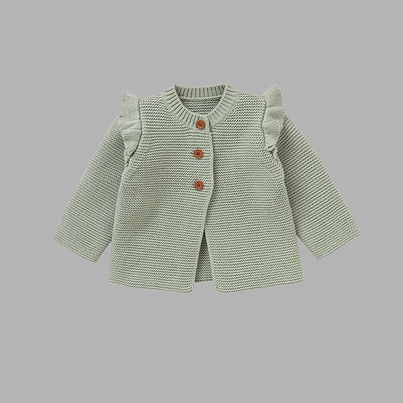Adorable Girls’ Princess Lace Sweater – Elegant Knit Top