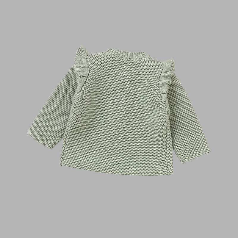 Adorable Girls’ Princess Lace Sweater – Elegant Knit Top