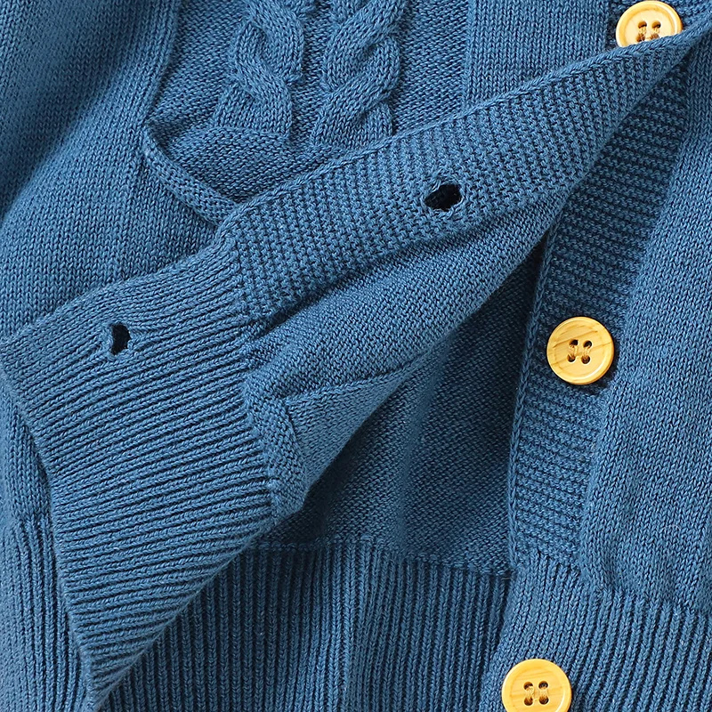 Cozy Baby Cotton Cardigan – Soft Knit Sweater for Newborns & Toddlers