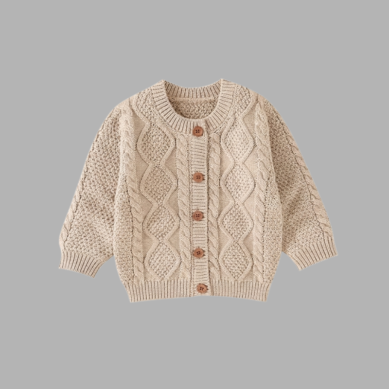 Premium Baby Knit Sweater Coat – Soft & Cozy Infant Outerwear