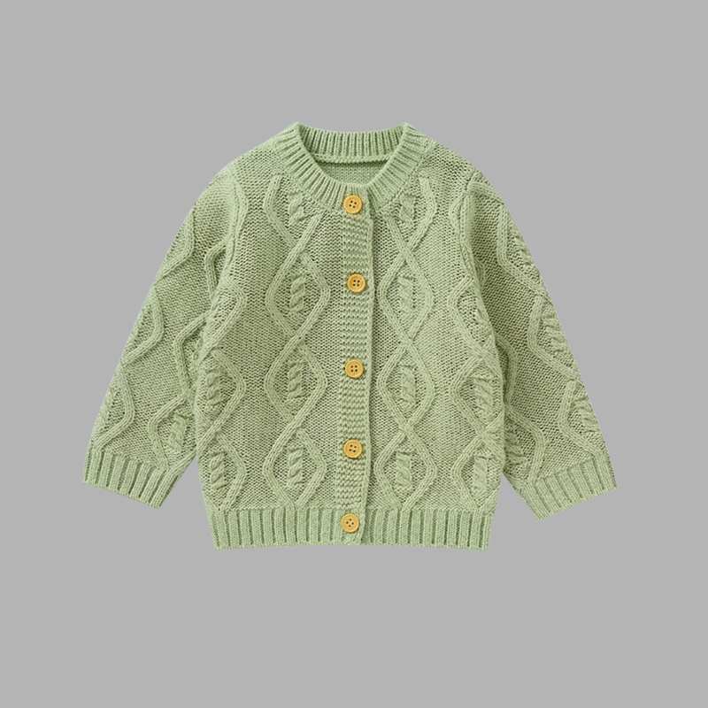 Soft Knitted Baby Sweater – Cozy Newborn Pullover
