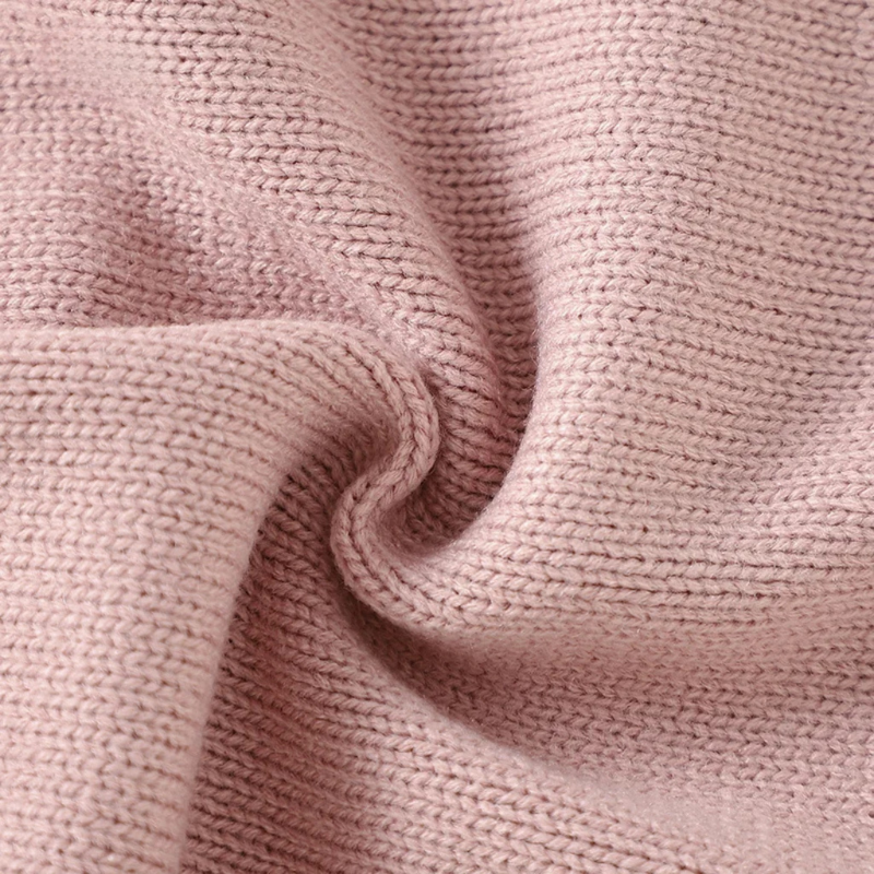 Cute girls sweater - Cozy knitted sweater with embroidered bird