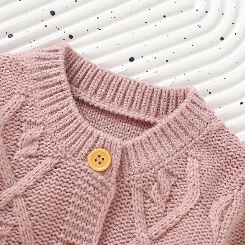 Soft Knitted Baby Sweater – Cozy Newborn Pullover
