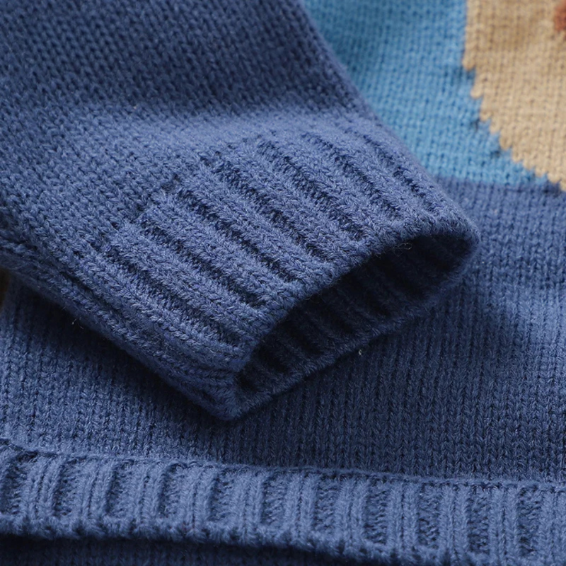 Cozy Baby Bear Jumpsuit – Warm fleece romper for comfort in autumn and winter