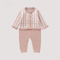 Boutique Baby knitted jumpsuit - Soft, comfortable and stylish for little girls