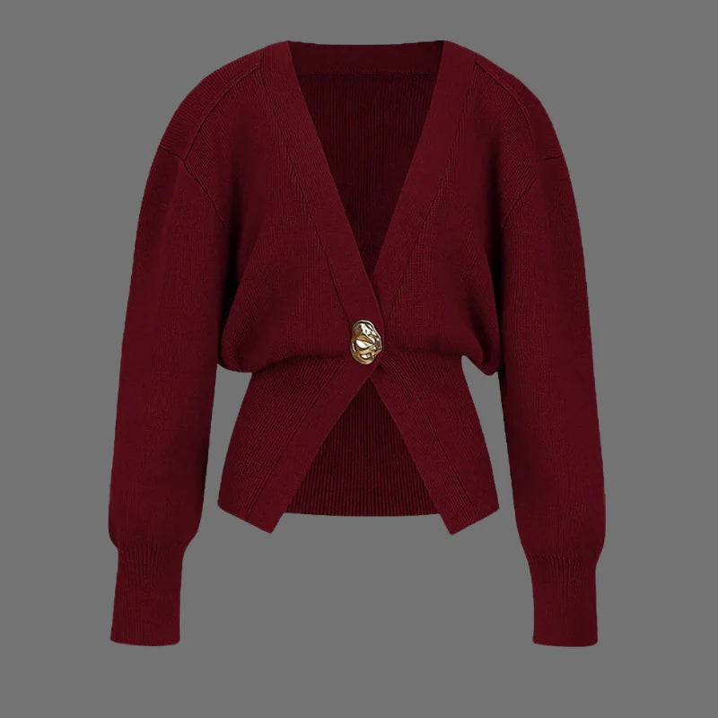 Women’s Soft Knit Button Cardigan – Lightweight Sweater Jacket for Casual & Office Style