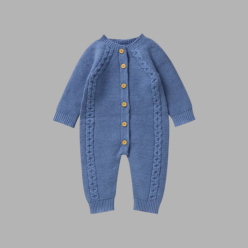 Unisex Baby Romper Jumpsuit – Soft, Cozy Newborn Outfit