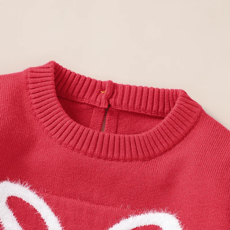Cozy Infant Winter Sweater Overalls – Warm Knitted Outfit for Baby Boys & Girls
