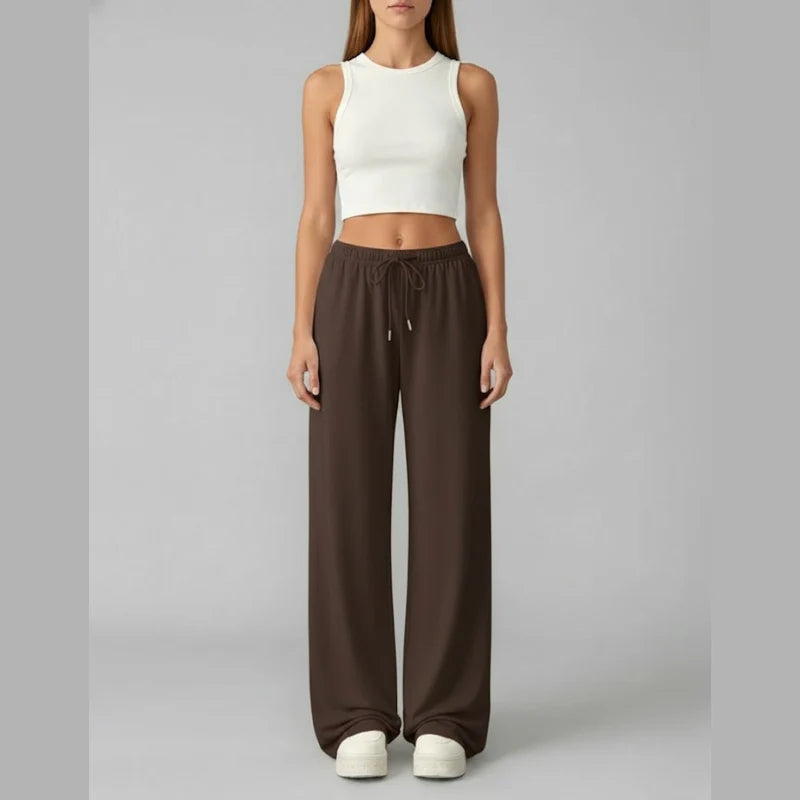 Women’s Relaxed Fit Lounge Jogger Pants – Soft High Comfort Casual Sweatpants