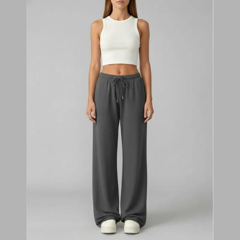 Women’s Relaxed Fit Lounge Jogger Pants – Soft High Comfort Casual Sweatpants