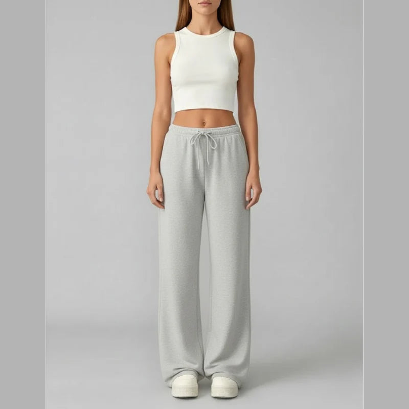Women’s Relaxed Fit Lounge Jogger Pants – Soft High Comfort Casual Sweatpants