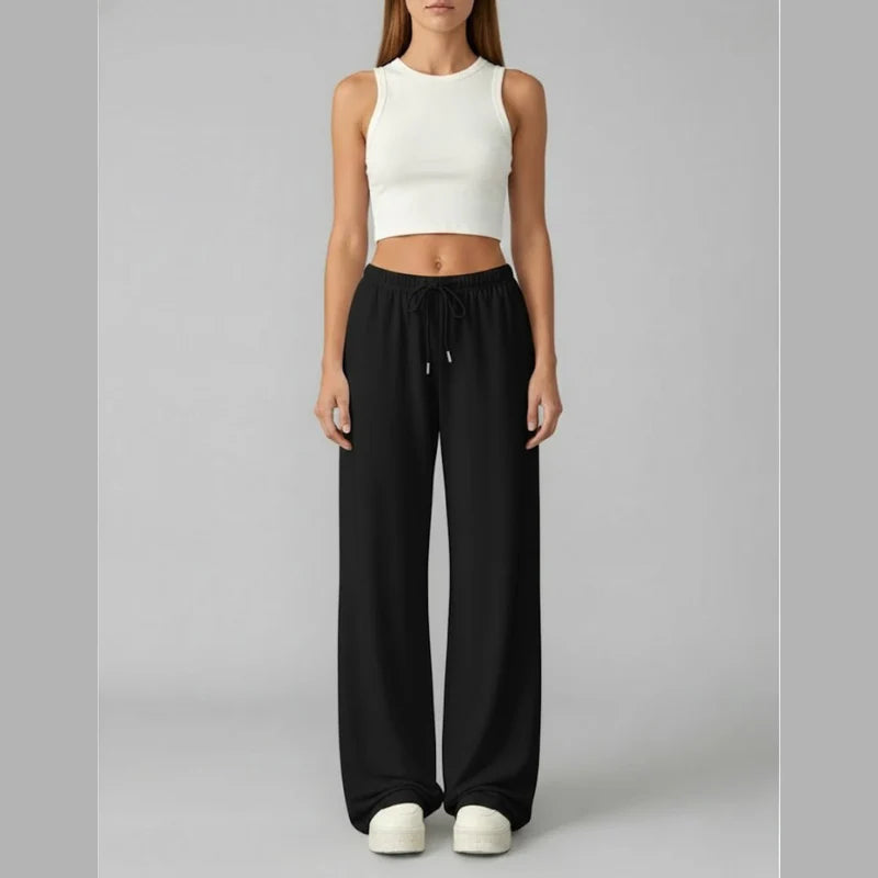 Women’s Relaxed Fit Lounge Jogger Pants – Soft High Comfort Casual Sweatpants