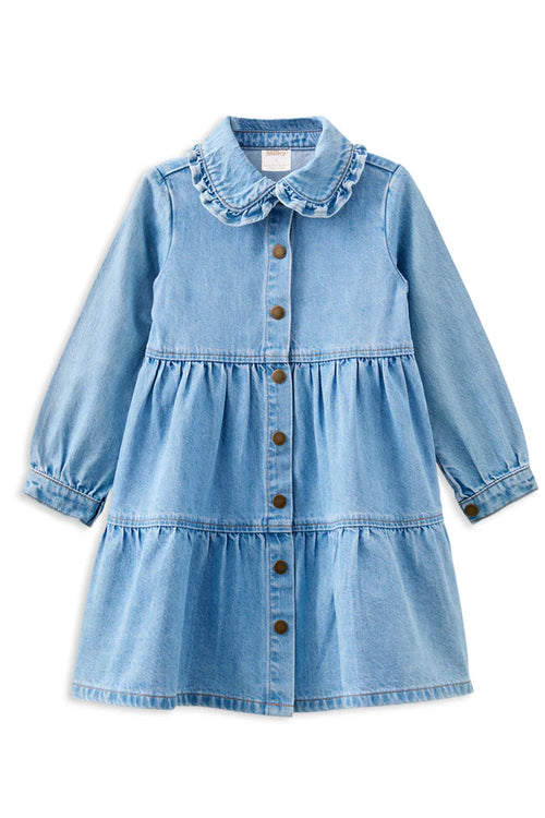 Girls Feminine Flowy Dress – Comfortable Warm Weather Outfit