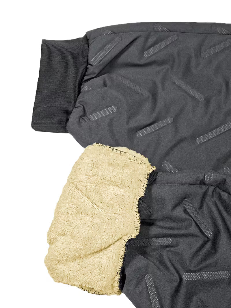 Amber | High-Waist Quilted Thermal Snow Pants - Cuffed Winter Cold-Weather Activewear