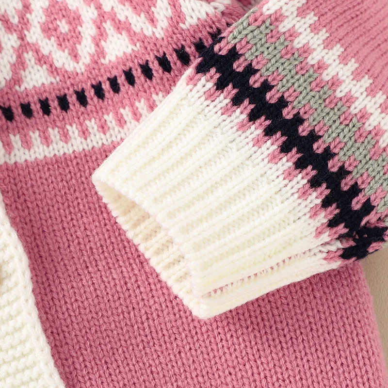 Cozy Knitted Baby Hoodie Cardigan – Soft & Warm Newborn Sweater