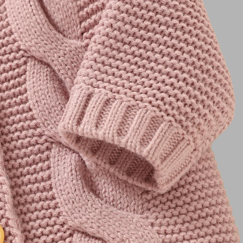 Adorable Baby Hoodie Cardigan – Cozy Sweater with Cute Animal Ears