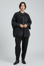 Sienna | Oversized Denim Jacket – Relaxed Fit Button-Up Streetwear Coat