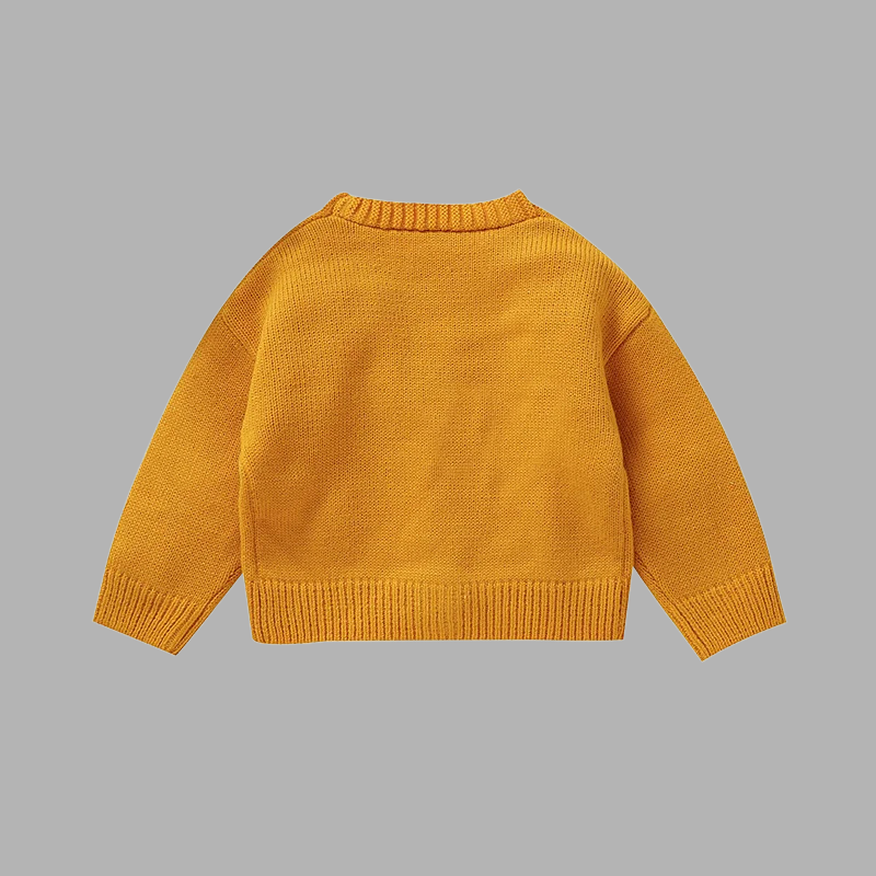 Cozy Chunky Knit Baby Cardigan – Soft & Warm Sweater
