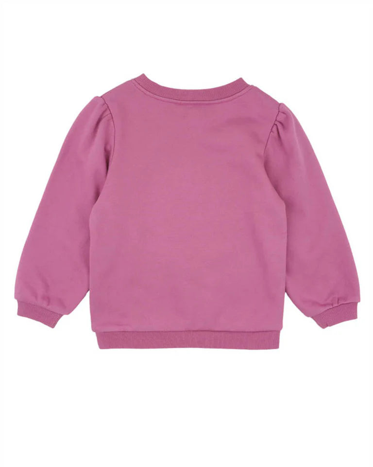Bloom Inspired Print Crewneck Sweatshirt – Soft Comfort Lounge & Streetwear Top