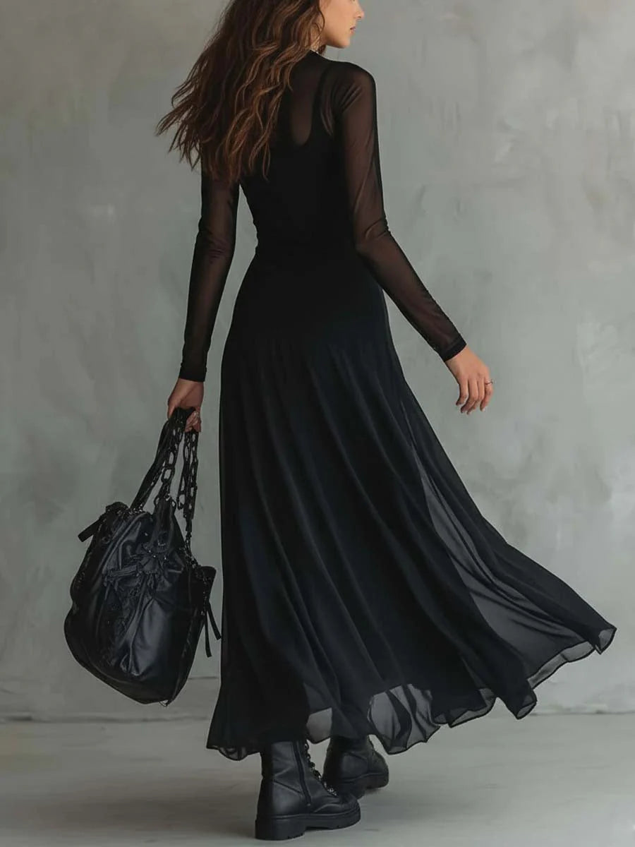 Briar | Black Formal Evening Dress – Sophisticated Long Dress