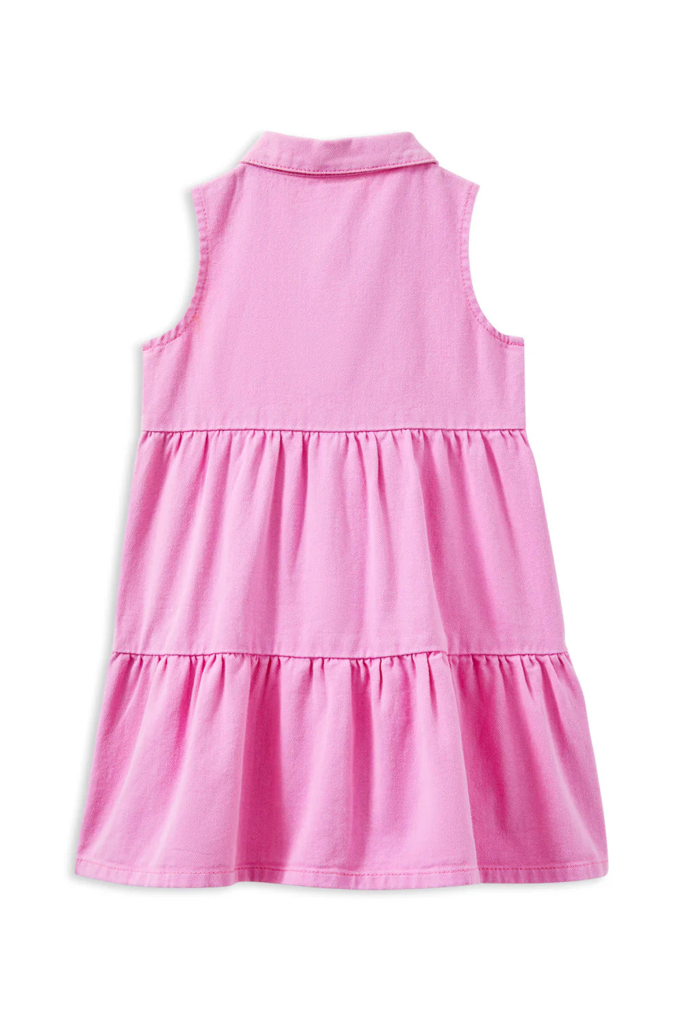 Girls Light Rose Twill Dress – Stylish and Breathable Daywear