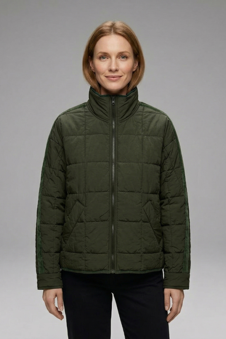 Maisy | Quilted Stand-Collar Puffer Jacket – Cold-Weather and Outdoor Outerwear