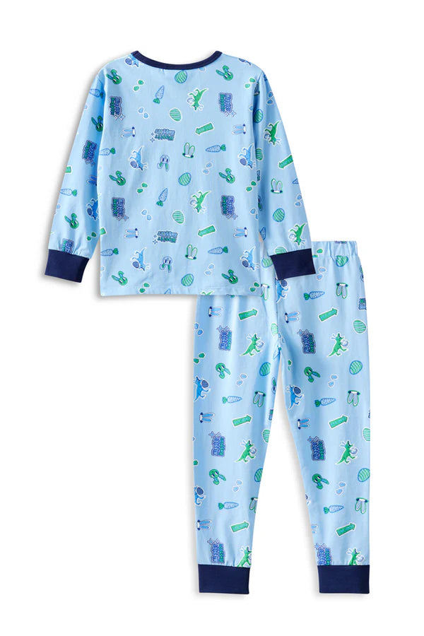 Kids Bunny-Inspired Pajama Set – Soft Cotton Cozy Night Sleepwear