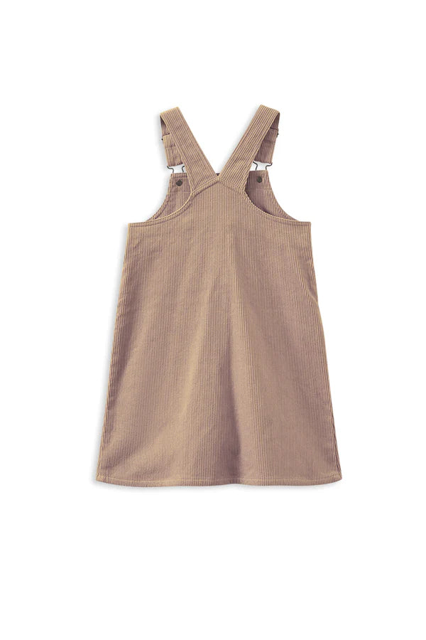 Kids Earth-Tone Corduroy Dress – Timeless Vintage-Inspired Wardrobe Staple