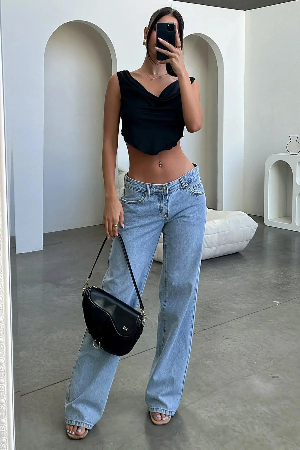 Maribel | Mid-Rise Loose-Fit Denim Jeans - Effortless Everyday Street Style