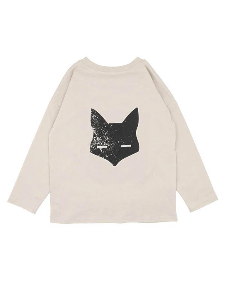 Nature Explorer Fox Print Long Sleeve Shirt – Rugged Outdoor Comfort Tee