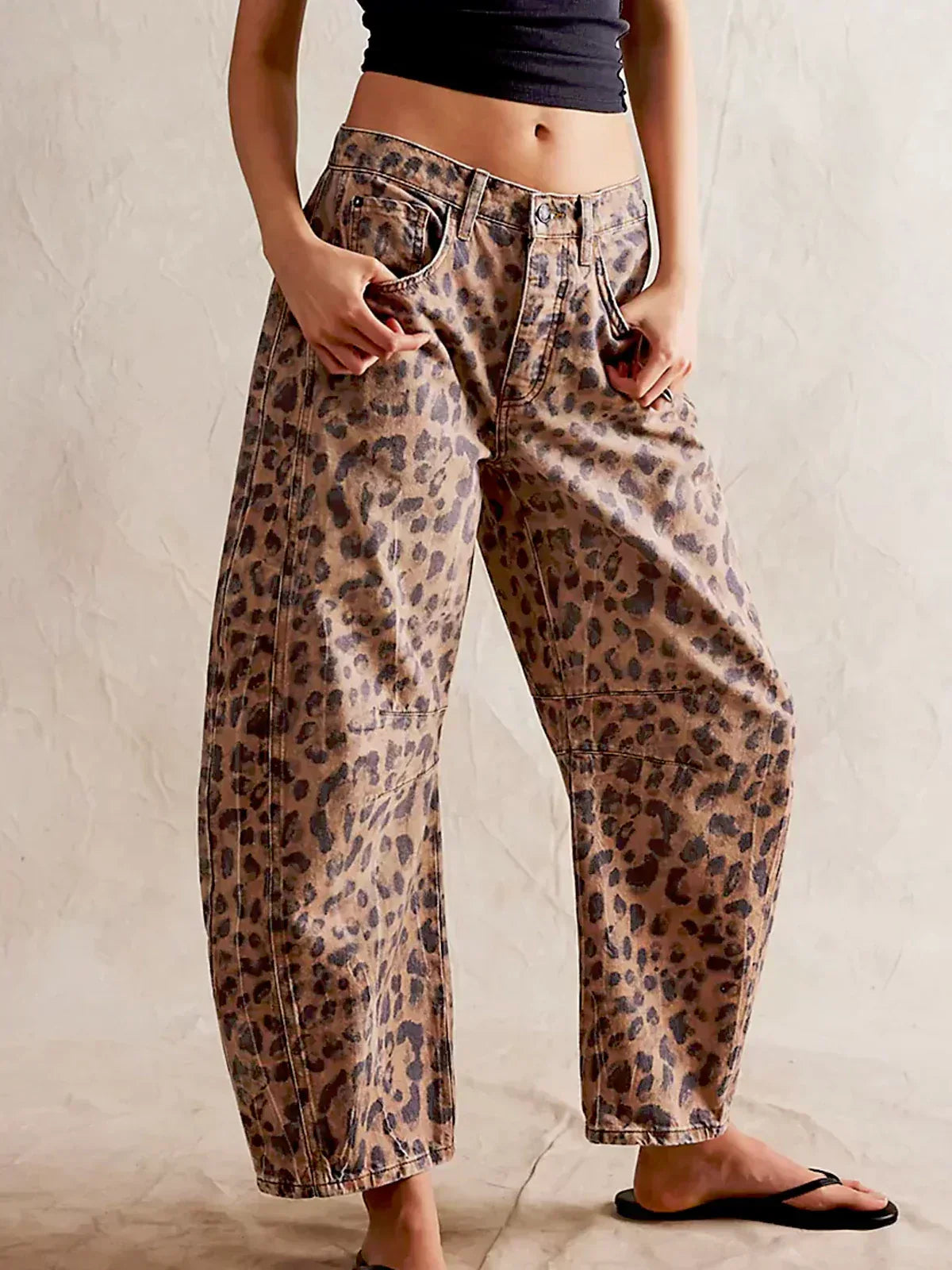 Rielle | High-Waisted Wide Leg Denim Jeans - Statement Casual Bottoms