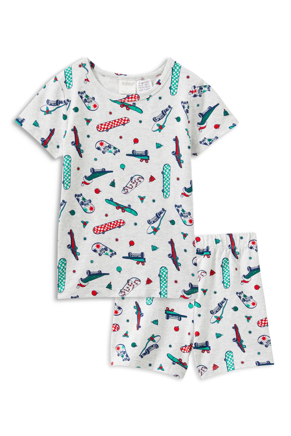 Skate-Inspired Kids Sleepwear Set – Trendy Comfort Pajamas for Everyday Wear