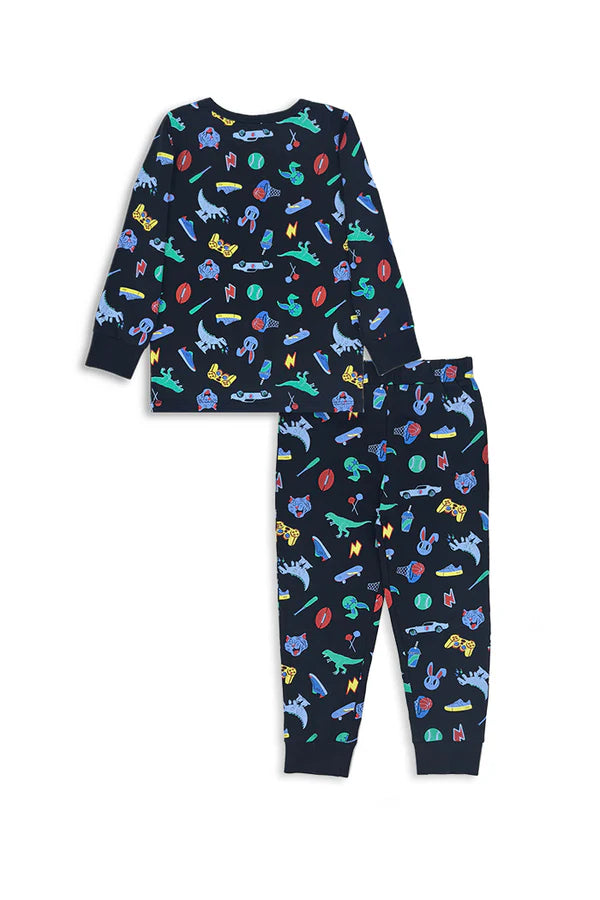 Soft Kids Lounge Sleepwear Set – Cozy Everyday Play & Bedtime Pajamas