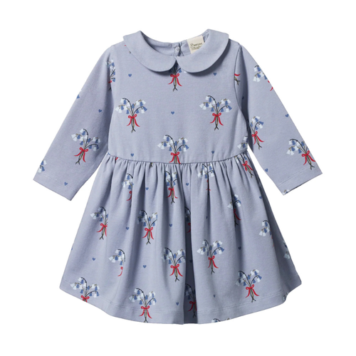 Blue Wildflower Elegance Pattern – Vintage-Inspired Floral Print Design