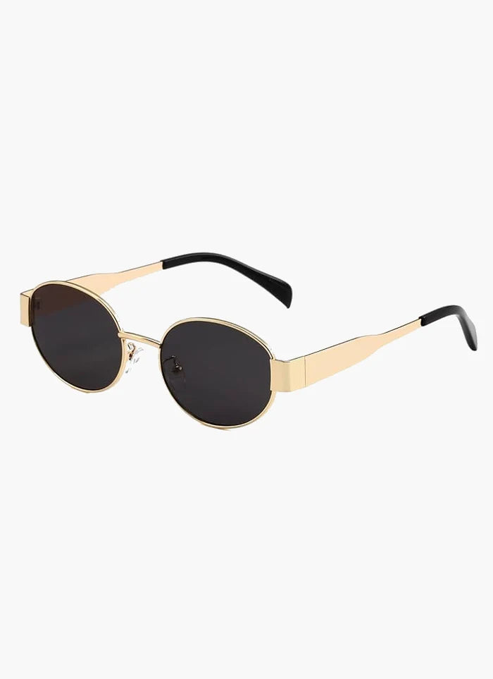 Women's Modern Oval Sunglasses - Minimalist Everyday Eyewear