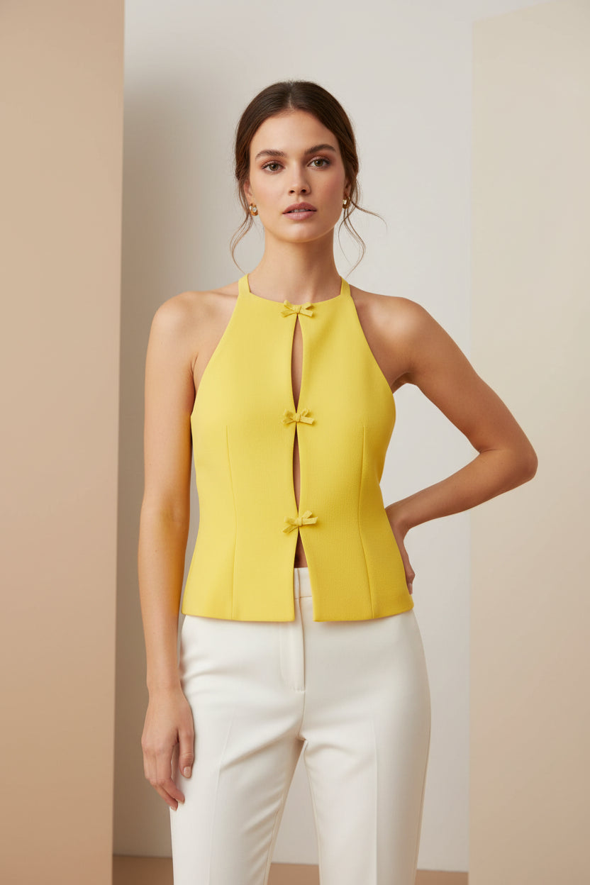 Women's Open Back Sleeveless Top – Modern Going Out Style
