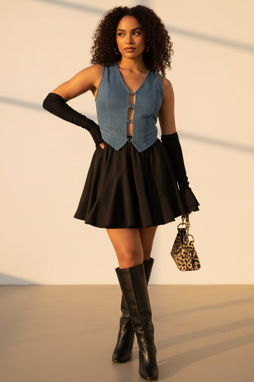 Women's Pull-On Skort – High Waist Sporty Look