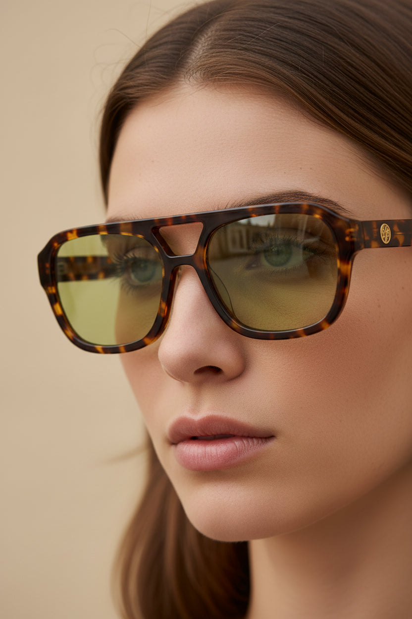 Women's Modern Square Sunglasses - Fashion-Forward Sunglasses
