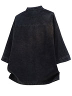 Sienna | Oversized Denim Jacket – Relaxed Fit Button-Up Streetwear Coat