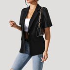 Sophia | Smart Fit Blazer Coat – Hip-Length Lightweight Office Outerwear