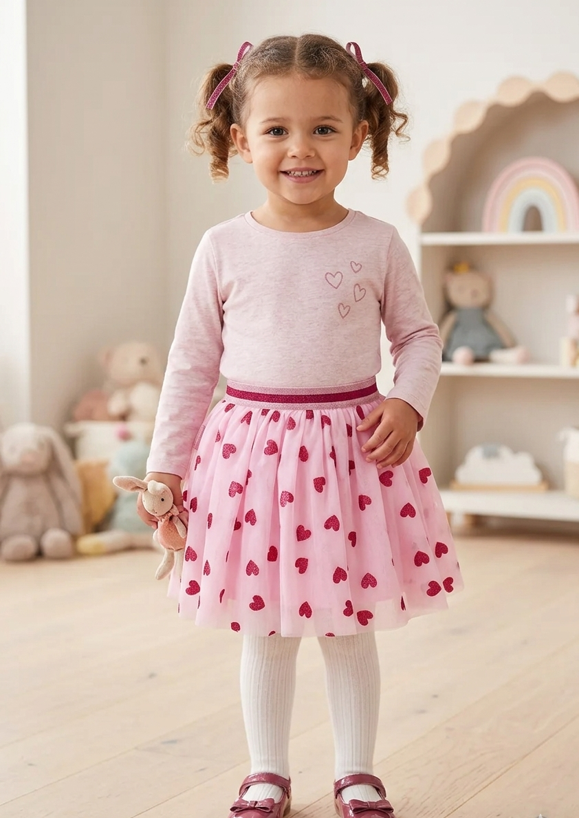 Sweetheart Fairy Tulle Skirt – Flowy Princess Style Outfit for Special Occasions