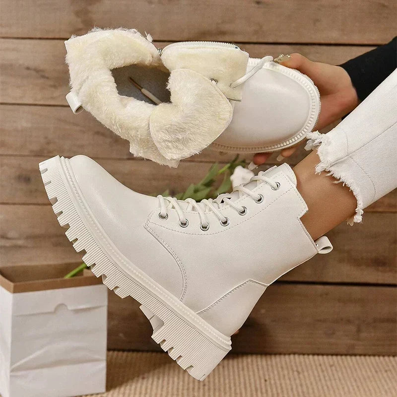 Lovisa | Lace-Up Lug-Sole Ankle Boots – Rugged Fall and Winter Day-Trip Footwear