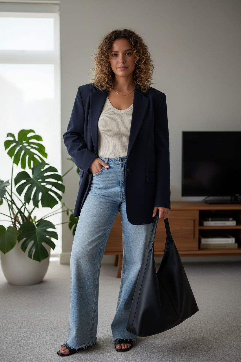 Women's Classic Everyday Tote Bag – Refined Shoulder Carryall with Spacious Design