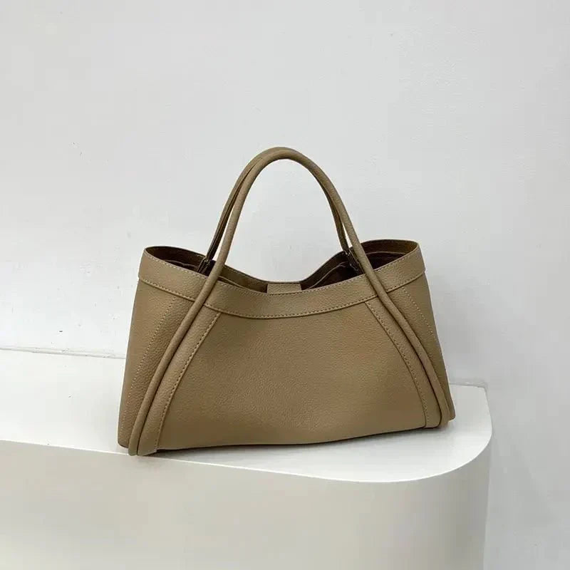 Women's Classic Everyday Tote Bag – Refined Shoulder Carryall with Spacious Design